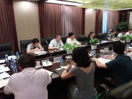  長春市深化智慧城市、醫養結合色小鎮、觀光城鎮開發等項目合作交流會現場