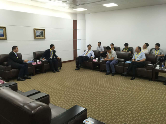 仟億達董事長鄭兩斌與山東省商務廳領導對接洽談 仟億達董事長鄭兩斌與山東省商務廳領導對接洽談